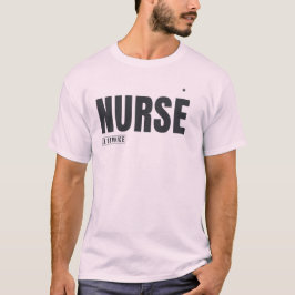 Verpleegkundige in Dienst | Modern Verpleegkundig T-shirt