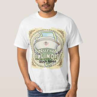 Verpleegkundige in Illinois T-shirt