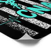 Verpleegkundige kan gecertificeerd verpleegkundige poster (Hoek)