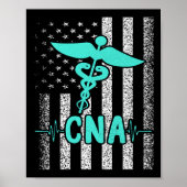 Verpleegkundige kan gecertificeerd verpleegkundige poster (Voorkant)