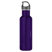 Verpleegkundige kenmerken/witte tekst+rood hart waterfles  (Achterkant)