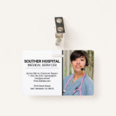 Verpleegkundige | Klantenservice Badge (Voorkant met clip)