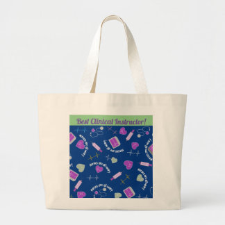 Verpleegkundige Klinische Instructeur Alle Canvas  Grote Tote Bag