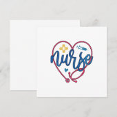 Verpleegkundige Kunst Verpleegkundige Kaart (Voorkant / Achterkant)