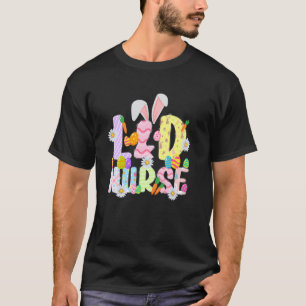 Verpleegkundige L&D Paashaas Verpleegkundige Beval T-shirt