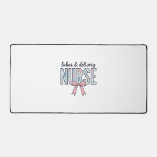 Verpleegkundige Labor & Delivery Bloemboog Vintage Bureaumat