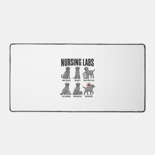Verpleegkundige Labs Hond Medische Stunt Vector T- Bureaumat