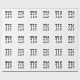 Verpleegkundige Labs Hond Medische Stunt Vector T- Cadeaupapier