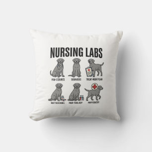 Verpleegkundige Labs Hond Medische Stunt Vector T- Kussen