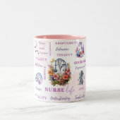 Verpleegkundige leven keramische Mok (Center)