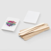 Verpleegkundige leven Sticker 1 Handwaaier (Niet-gemonteerd)