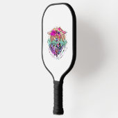 Verpleegkundige leven Sticker 1 Pickleball Paddle (Links)