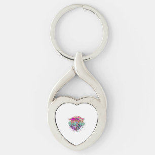 Verpleegkundige leven Sticker 1 Sleutelhanger