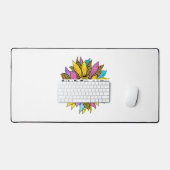 Verpleegkundige leven Sticker Bureaumat (Keyboard & Muis)