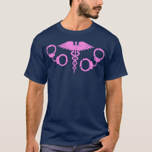 Verpleegkundige links Borst Correctionele Verpleeg T-shirt