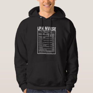 Verpleegkundige Lpn Functie Titel Arbeider Voeding Hoodie