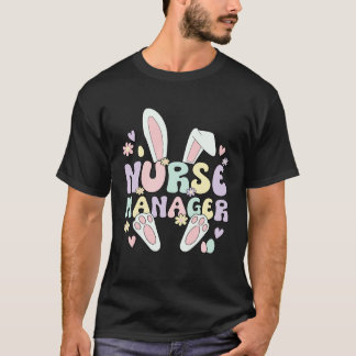 Verpleegkundige Manager Paashaas Verpleegkundige M T-shirt