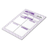 Verpleegkundige medische chirurgische Sjabloon Notitieblok (Schuin)