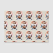  verpleegkundige met bijbel tissuepapier (Voorkant)