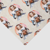  verpleegkundige met bijbel tissuepapier (Detail)