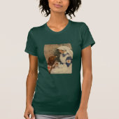 Verpleegkundige met Golden Retriever  WW1 T-shirt (Voorkant)