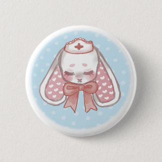Verpleegkundige Mimi (zonder eyepatch) Ronde Button 5,7 Cm