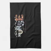 Verpleegkundige modus de hele dag elke dag Hallowe Theedoek (Verticaal)