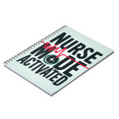 Verpleegkundige modus geactiveerd notitieboek (Linkerzijde)