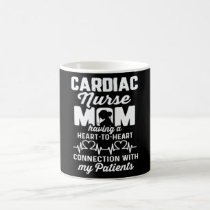 Verpleegkundige Moeder Cardiologie Hart op Hart Ve Koffiemok