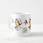 Verpleegkundige Mok (Voorkant links)