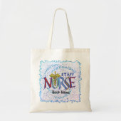 Verpleegkundige Motto Tote Bag (Voorkant)