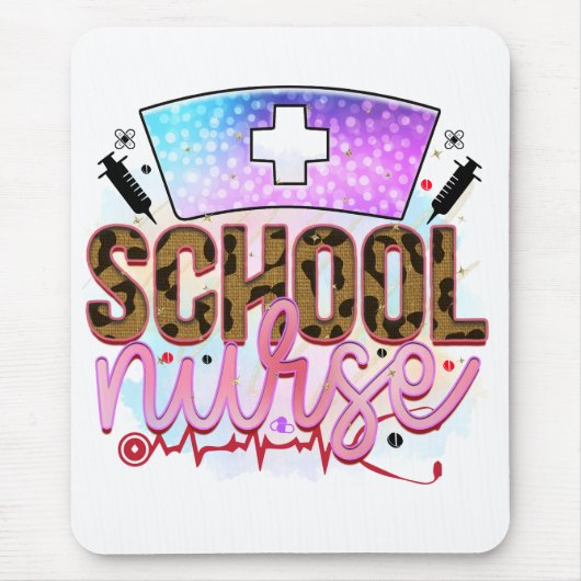 Verpleegkundige - Mousepad Muismat (Voorkant)