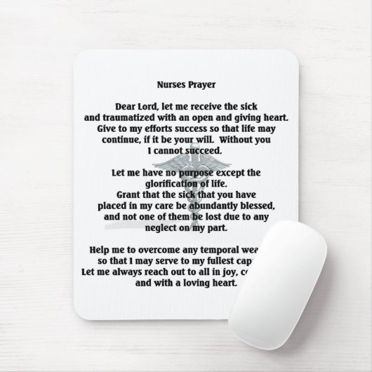 Verpleegkundige Muismat (Met muis)