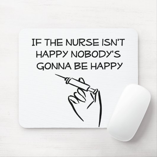 Verpleegkundige Muismat (Met muis)