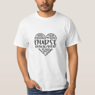Verpleegkundige navigator, waardering verpleegster t-shirt