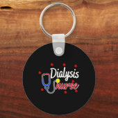 Verpleegkundige Nefrologie Nierziekte Verpleegkund Sleutelhanger (Voorkant)