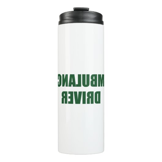 Verpleegkundige of ambulancemedewerker thermosbeker (Voorkant)