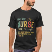  verpleegkundige omschrijving Funny Registered Nur T-shirt (Voorkant)