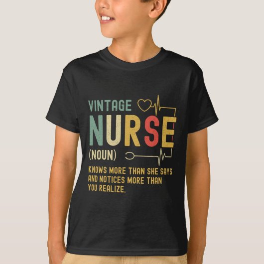  verpleegkundige omschrijving Funny Registered Nur T-shirt (Voorkant)