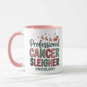 Verpleegkundige Oncologie Kerstmis Kanker Chemo On Mok