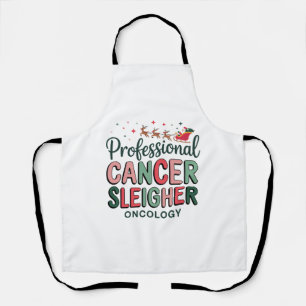 Verpleegkundige Oncologie Kerstmis Kanker Chemo On Schort