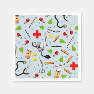 Verpleegkundige Pensioen Partij Servetten