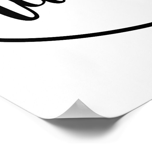 Verpleegkundige persoonlijke cadeautjes poster (Hoek)