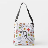 Verpleegkundige persoonlijke Gift Idea Crossbody B Tas (Achterkant)