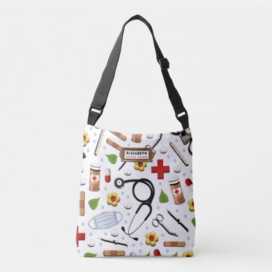 Verpleegkundige persoonlijke Gift Idea Crossbody B Tas (Voorkant)