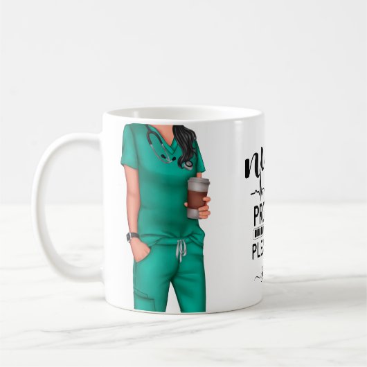 Verpleegkundige persoonlijke koffie-Mok Koffiemok (Links)