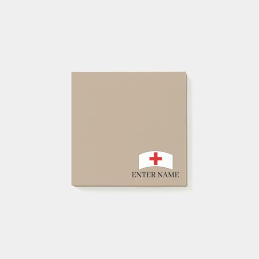 Verpleegkundige Pet Aangepaste post-IT-biljetten Post-it® Notes (Voorkant)