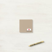 Verpleegkundige Pet Aangepaste post-IT-biljetten Post-it® Notes (Op bureau)