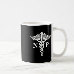 Verpleegkundige Practitioner Caduceus Medisch Symb Koffiemok