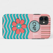 Verpleegkundige Practitioner Chevron Design Case-Mate iPhone Case (Achterkant (horizontaal))